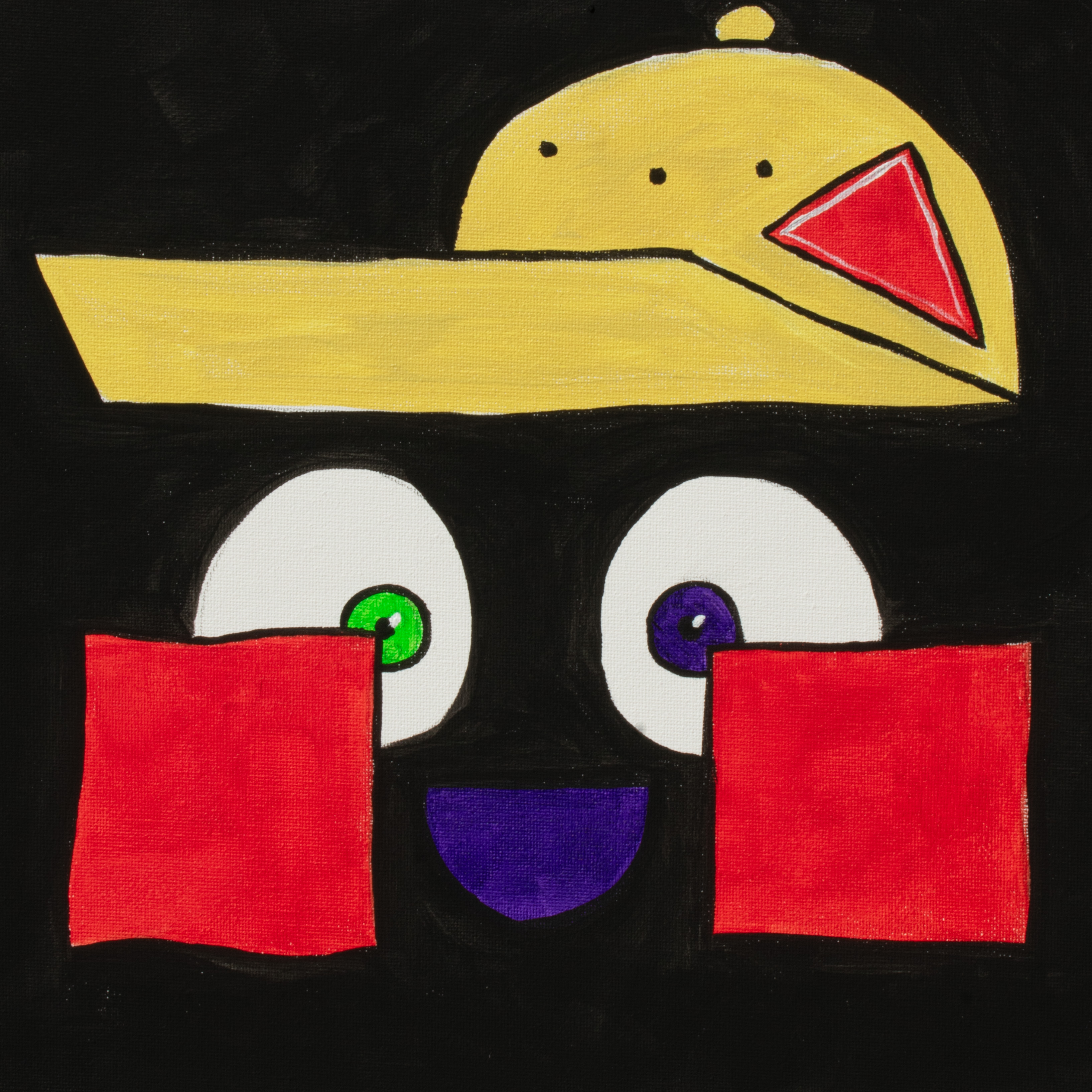 square red cheeks boy